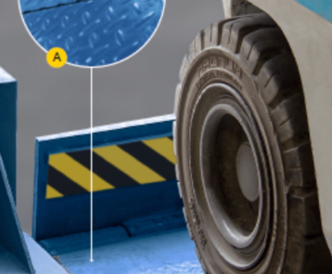 Más seguridad en su andén, sin equipos extra ni costos adicionales: descubra la Rampa Niveladora con Labio de Seguridad.